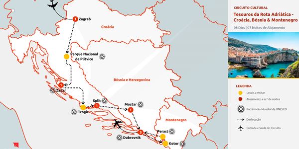 Mapa-Croacia-Bosnia-Montenegro 