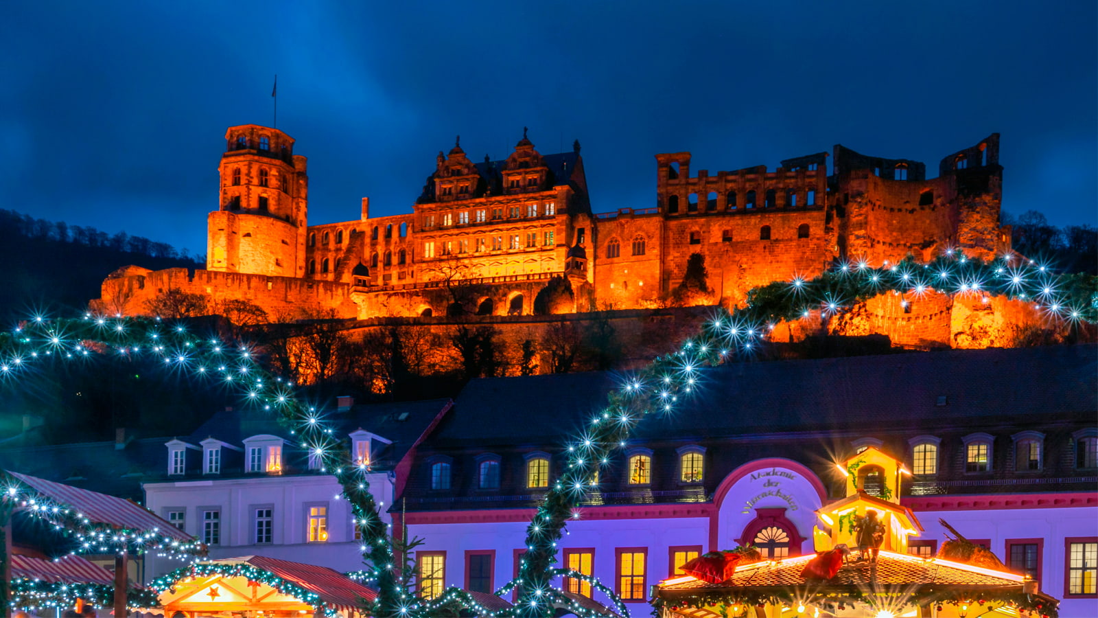 Castelo-e-Mercado-Natal-Heidelberg 