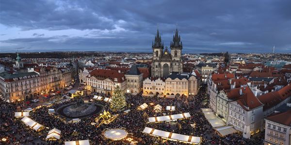 Mercados de Natal em Praga 