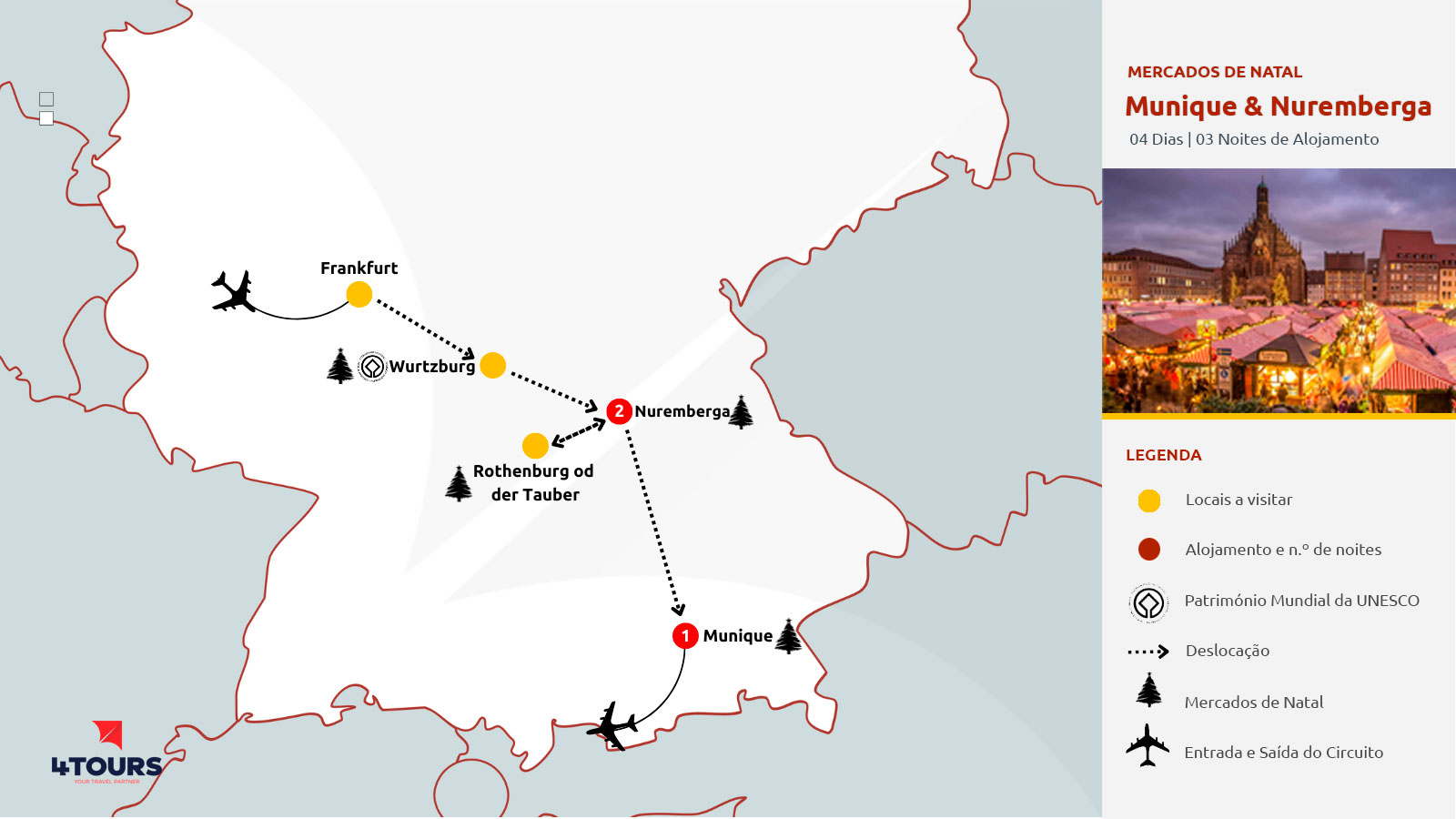 Mapa-munique-nuremberga 