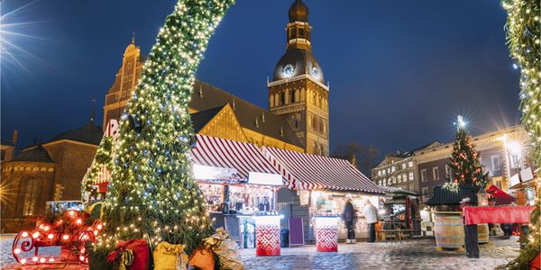 Mercados de Natal - Tallinn e Riga